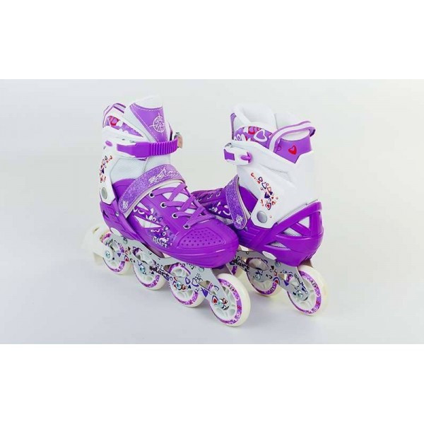 

Роликовые коньки раздвижные ZELART HEARTFUL RC-1990