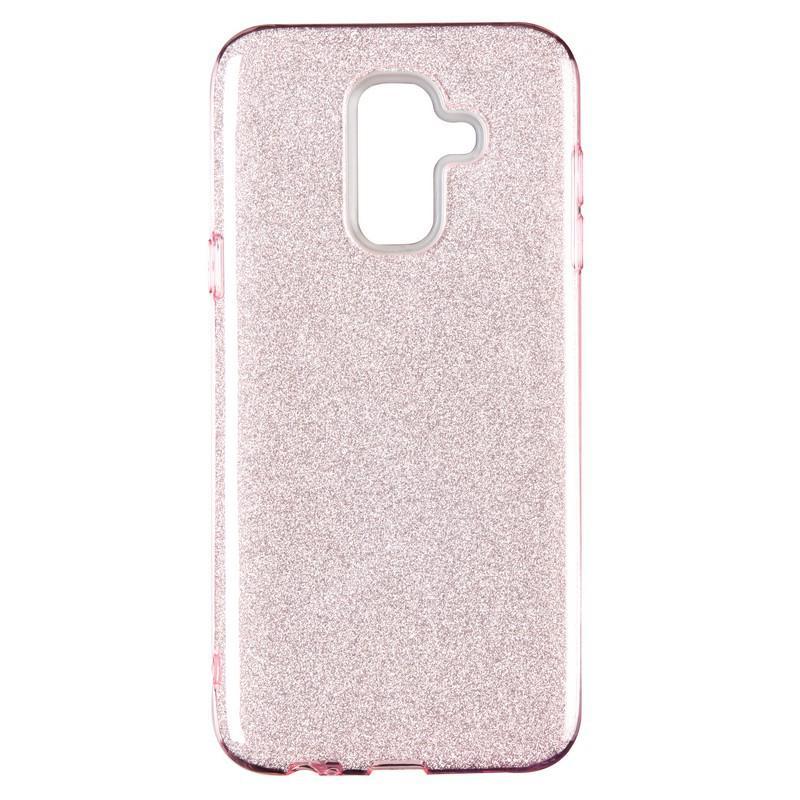 

Чехол силиконовый с блестками Remax Glitter для Samsung Galaxy A20 A205 Pink