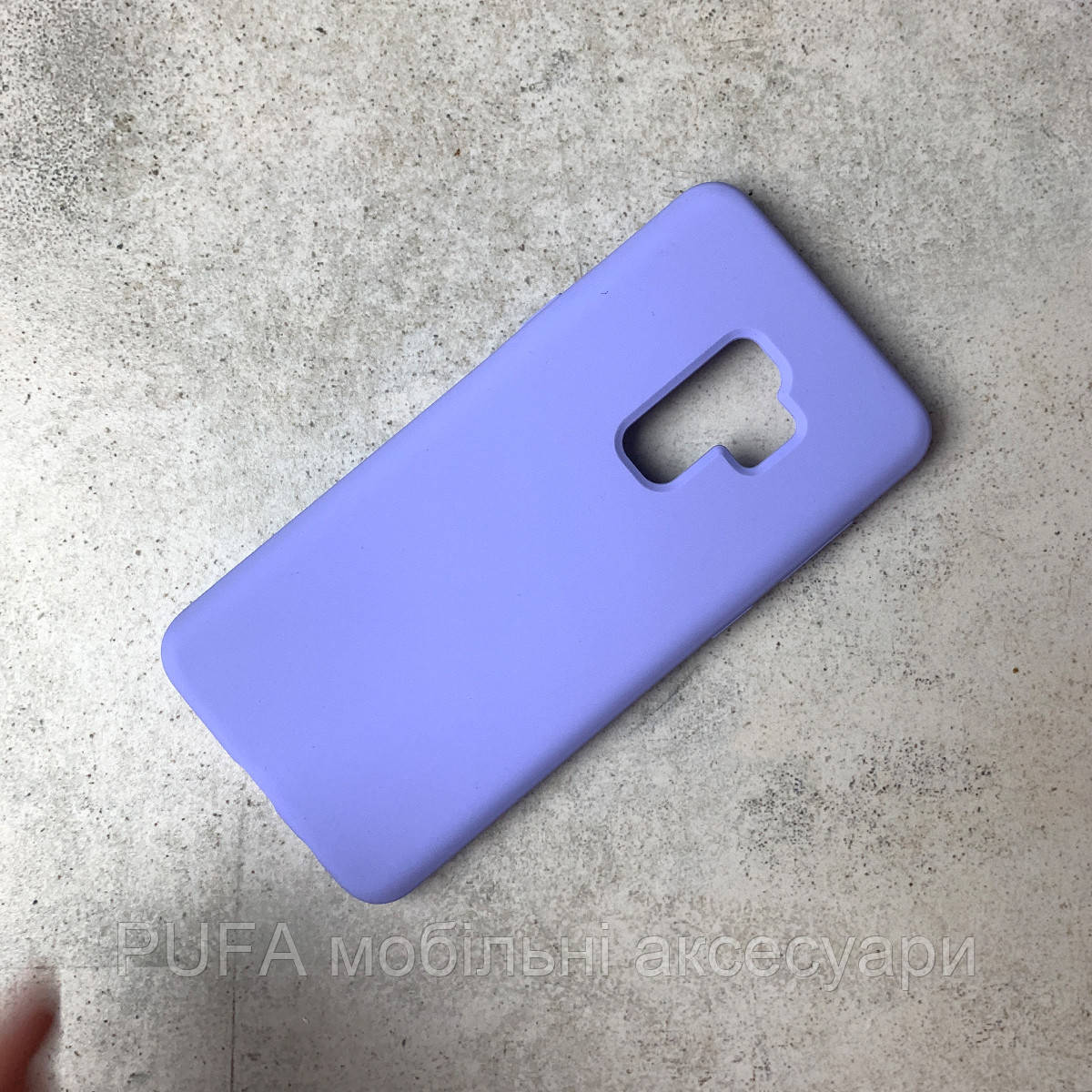 

Чохол-накладка Silicone Cover Full Protective WAVE Samsung S9 Plus Light violet, Фиолетовый