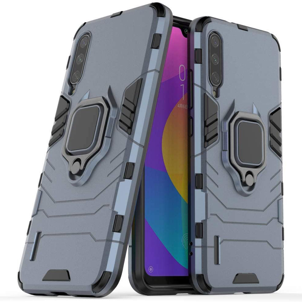 

Чехол Ring Armor для Xiaomi Mi A3 / Mi CC9e Blue, Синий