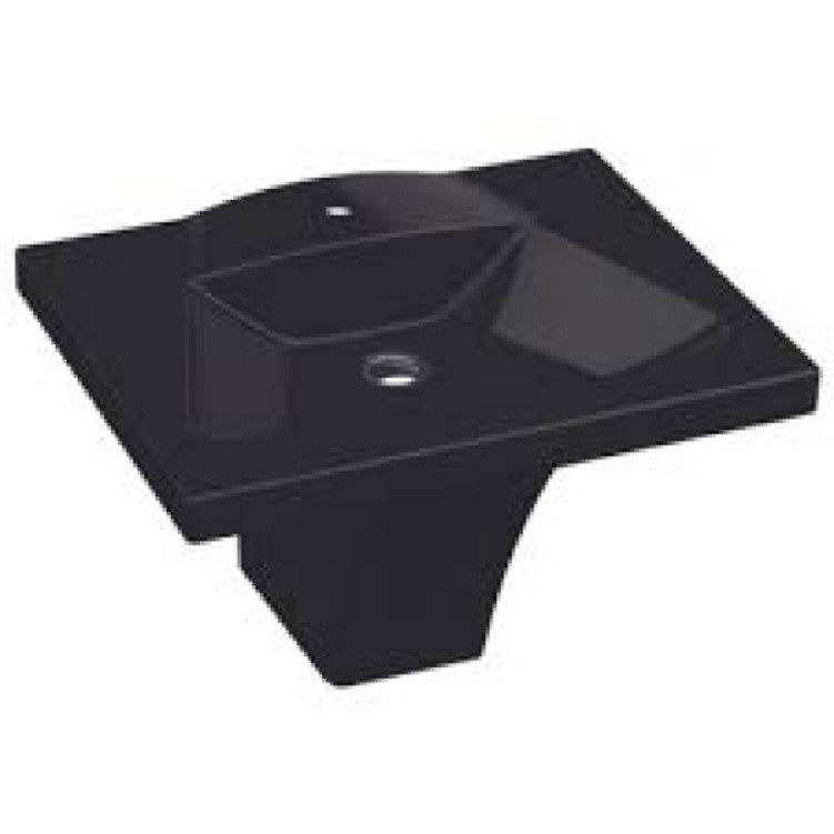 

Полупьедестал для раковины IDEVIT Vega 2803-0000-07 черный (59151)