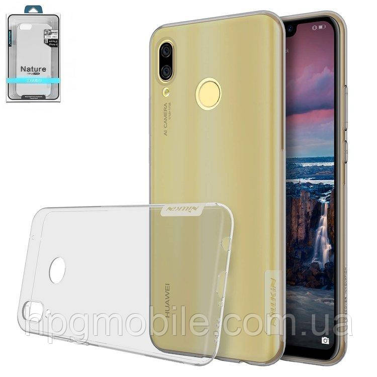 

Чехол для Huawei Nova 3 - Nillkin Nature TPU Case, прозрачный, Ultra Slim, силикон, серый, #6902048162341