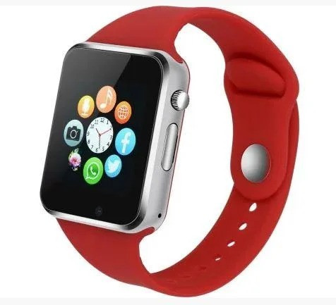 

Умные часы Smart Watch GSM Camera A1, красные