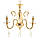 Люстра классическая с хрустальным декором SLAVIA OU105/3, фото 4