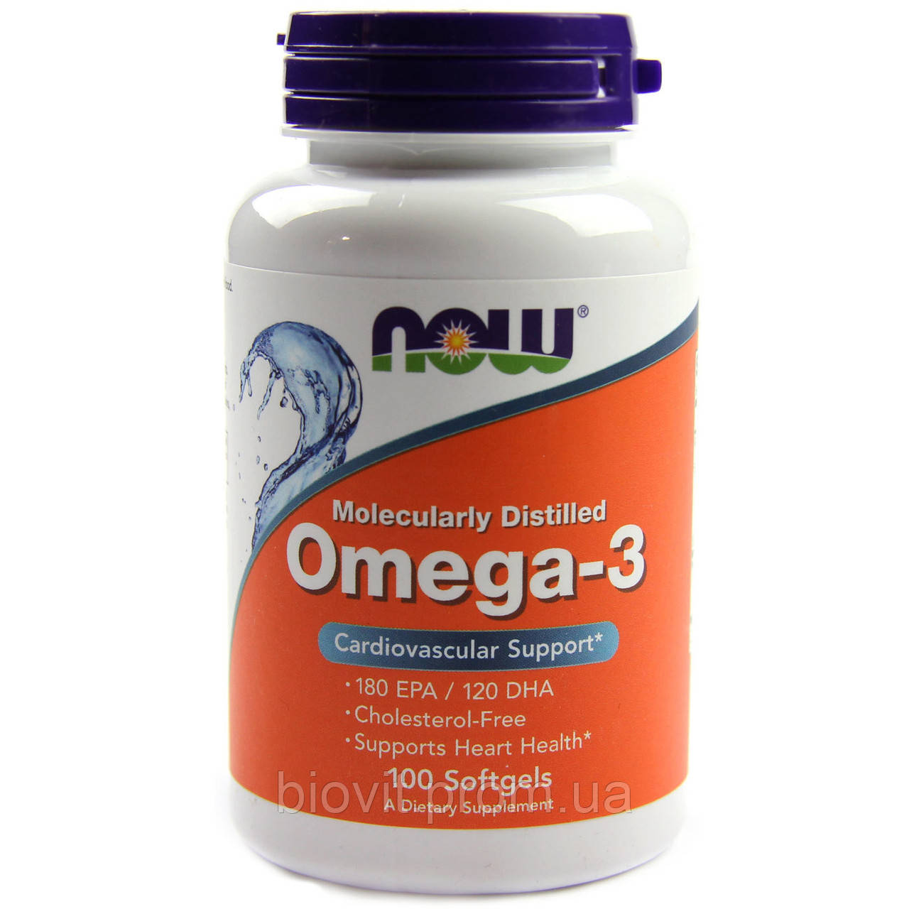 

Омега-3 поддержка сердца (Omega-3 180 EPA/120 DHA) 100 капсул