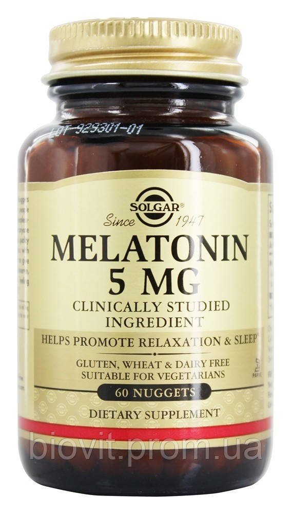 

Мелатонин (Melatonin) 5 мг 60 таблеток