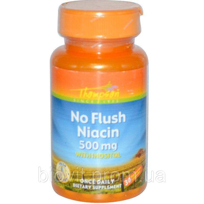 

Витамин B3 (No Flush Niacin) 500 мг 30 капсул