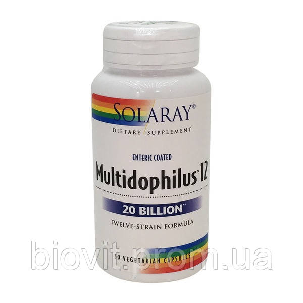 

Пробиотики (Multidophilus 12) 20 млрд КОЕ 50 капсул