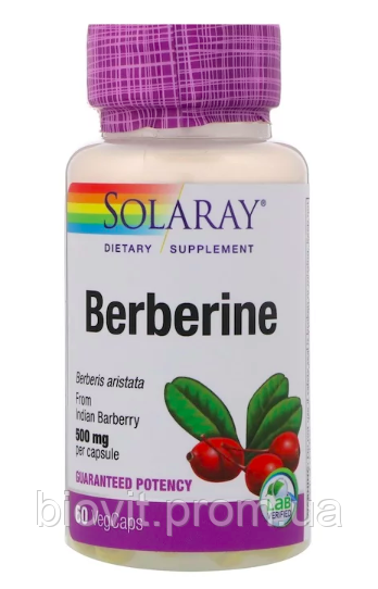 

Берберин (Berberine) 500 мг 60 капсул