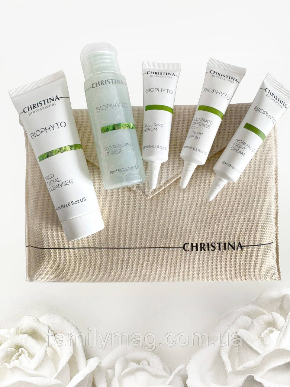 

Дорожный набор для лица "Био фито" Bio Phyto On The Go Travel Kit Christina