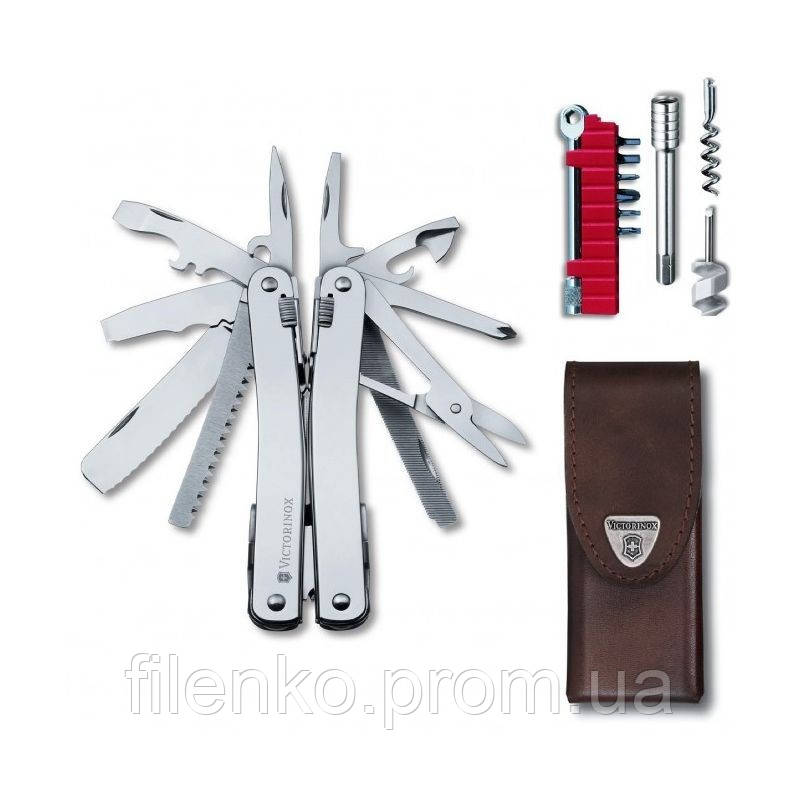 

Мультитул Victorinox SWISSTOOL SPIRIT XC PLUS RATCHET 3.0239.L Викторинокс Швейцария Стальной