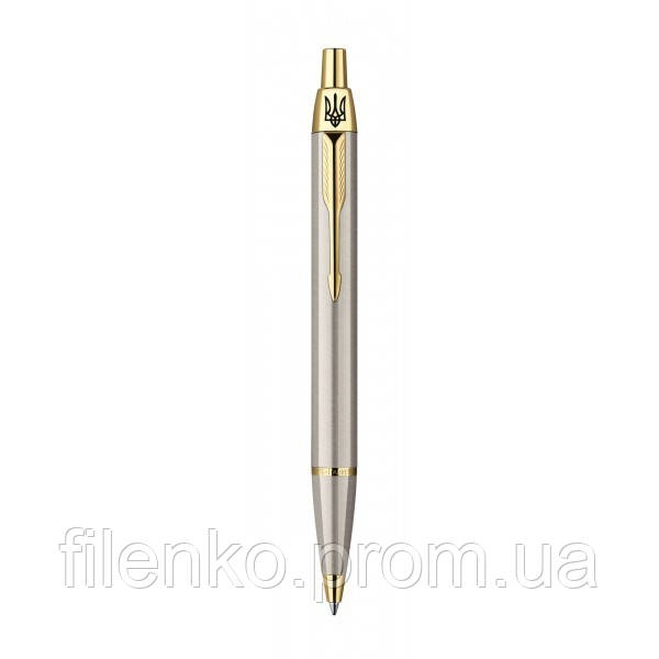 

Шариковая ручка Parker IM Brushed Metal GT BP Трезубец Паркер (20 332T_TR)