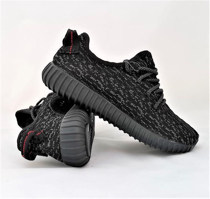 

Мужские Кроссовки ADIDAS Yeezy Boost Черные 41,42,43,44,45 размеры, Черный