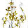 Люстра с цветами и листочками SLAVIA SA018/5, фото 3