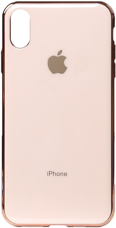 

Чехол-накладка TOTO Electroplate TPU Case Apple iPhone XS Max Rose Gold, Розовое золото