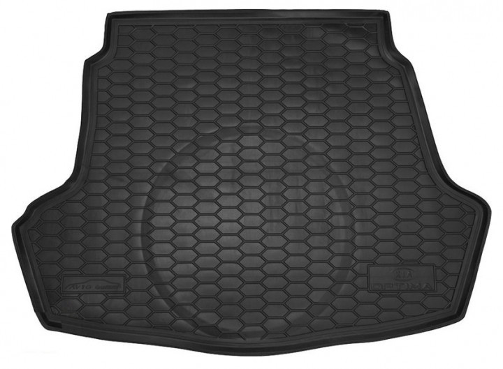 

Коврик в багажник для Kia Optima (2016-) полиуретан ( Avto-Gumm ), Черный