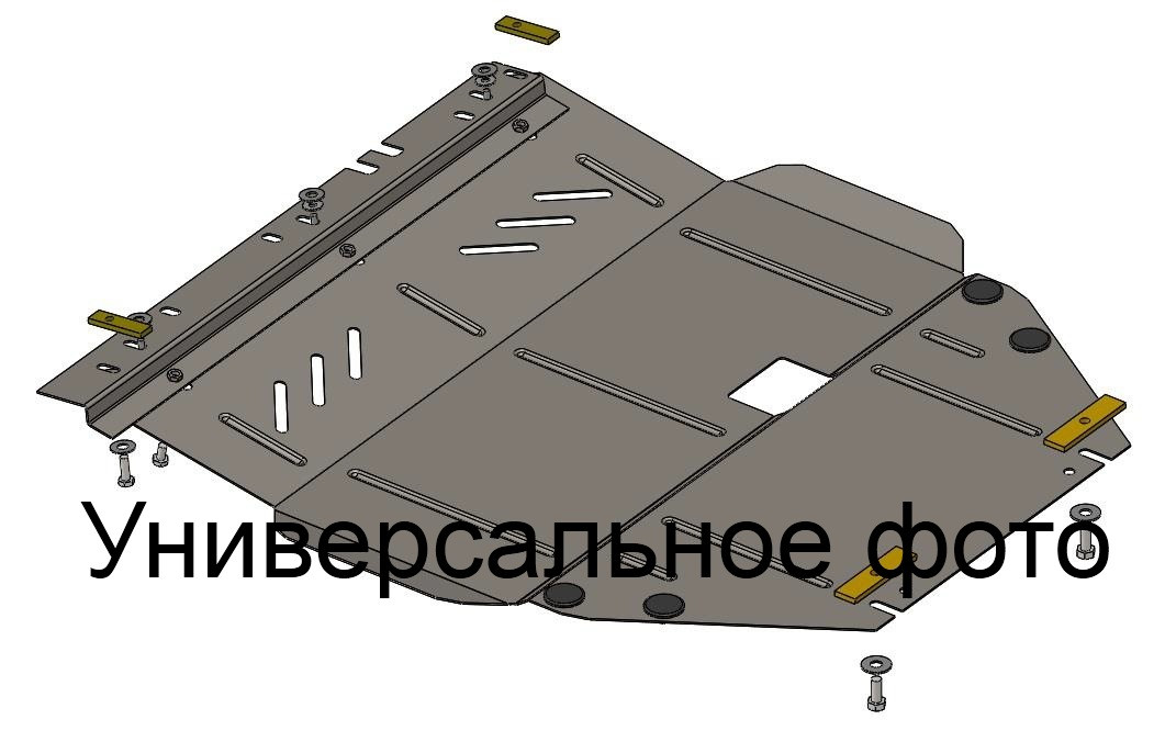 

Защита двигателя, радиатора для авто Subaru Legacy IV 2004-2009 только V-3,0 ( TM Kolchuga ) Стандарт