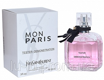 

TESTER женская туалетная вода Yves Saint Laurent Mon Paris Eau de Toilette / Ив Сен Лоран Мон Париж /90 мл.