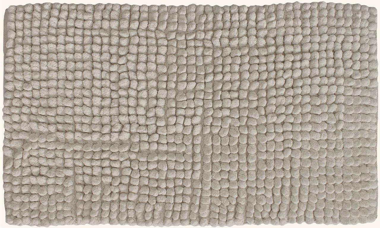 

Коврик для ванной 80083 WOVEN RUG 0,7Х1,2 Бежевый с серым прямоугольник