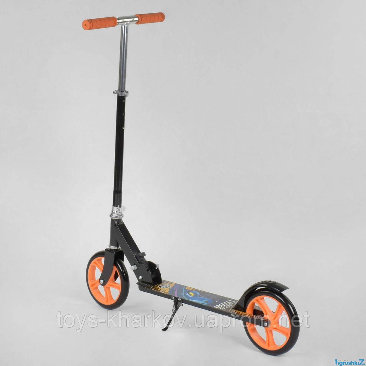 

Самокат двухколесный Best Scooter 42714, черный