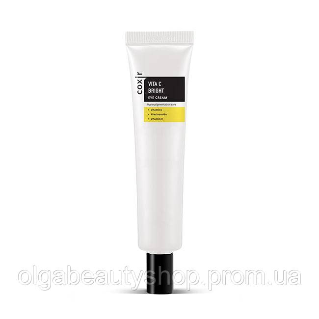 

Крем под глаза осветляющий и увлажняющий с витаминами COXIR Vita C Bright Eye Cream 30ml