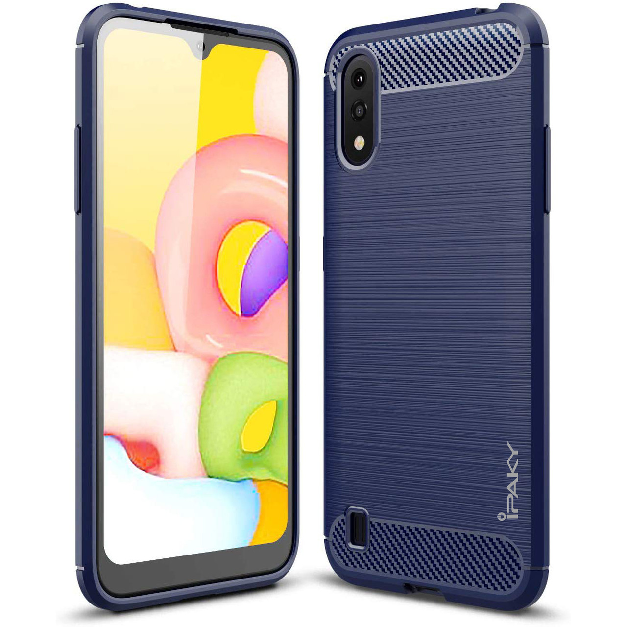 

Защитный чехол iPaky Slim Series для Samsung Galaxy A01, Синий