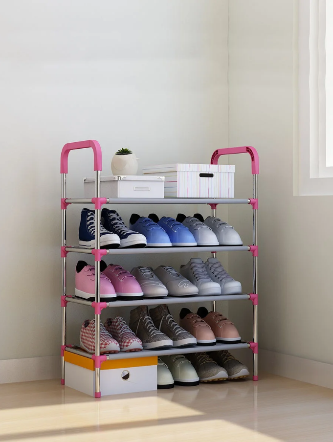 

Полка для обуви Shoe rack (4 полки, 12 пар) WM-65