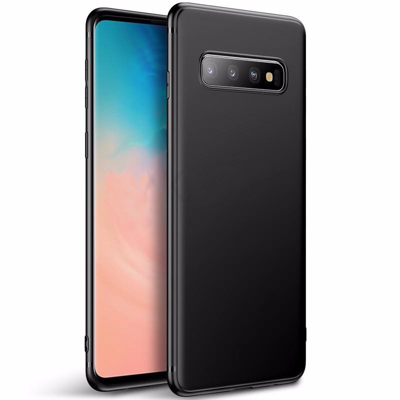 

Чехол MONDIGOS Slimfit для Samsung Galaxy s10 G973 чёрный силиконовый бампер накладка, Черный