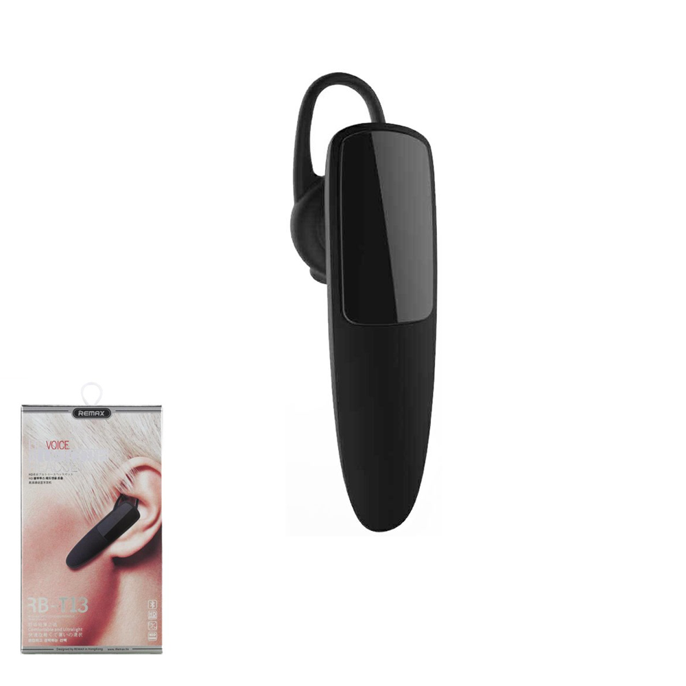 

Bluetooth-гарнитура Remax RB-T13 Black (6954851275923)