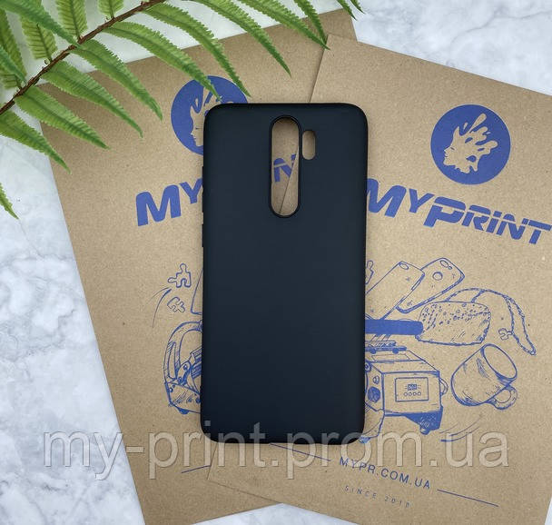 

Чехол силиконовый для Xiaomi Redmi Note 8 Pro черный (5795)