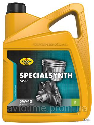 

Олива моторна SPECIALSYNTH MSP 5W-40 5л KROON OIL KL 31256