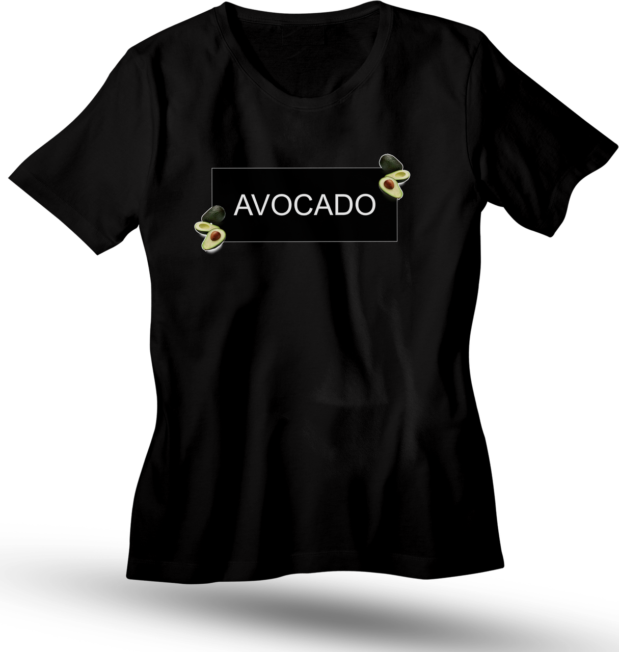 

Женские футболки avocado Черный, XXL