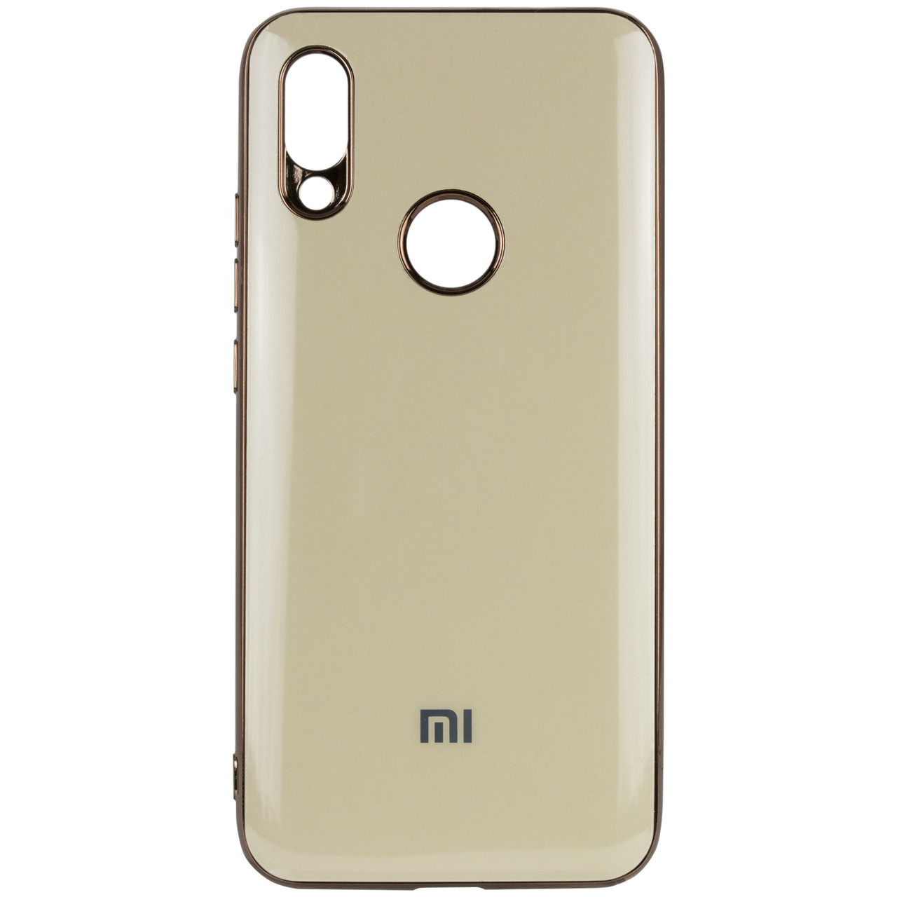 

TPU чехол GLOSSY LOGO для Xiaomi Redmi 7, Золотой