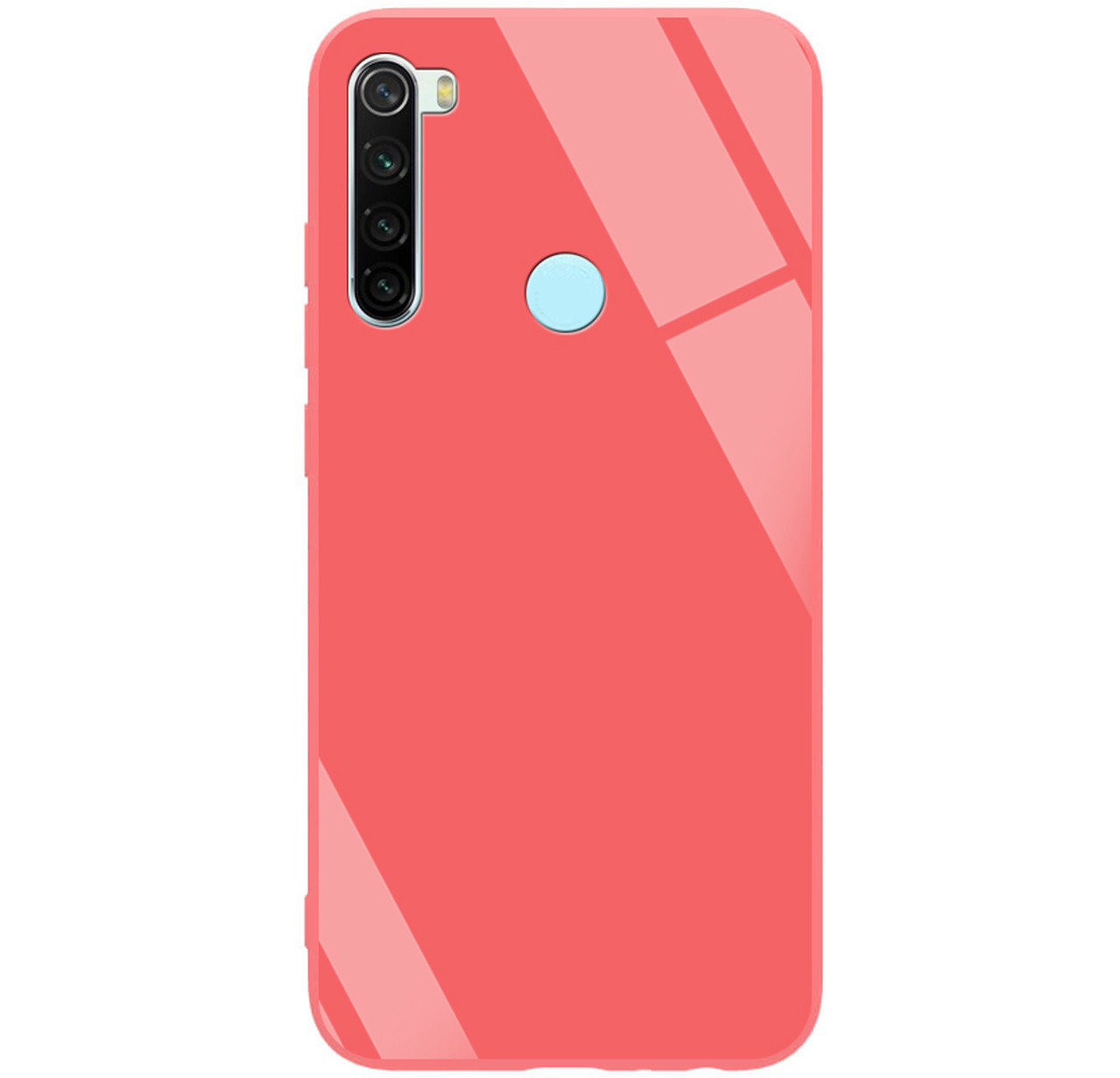 

Чехол-накладка TPU+Glass GLOSSY для Xiaomi Redmi Note 8 Red Orchid