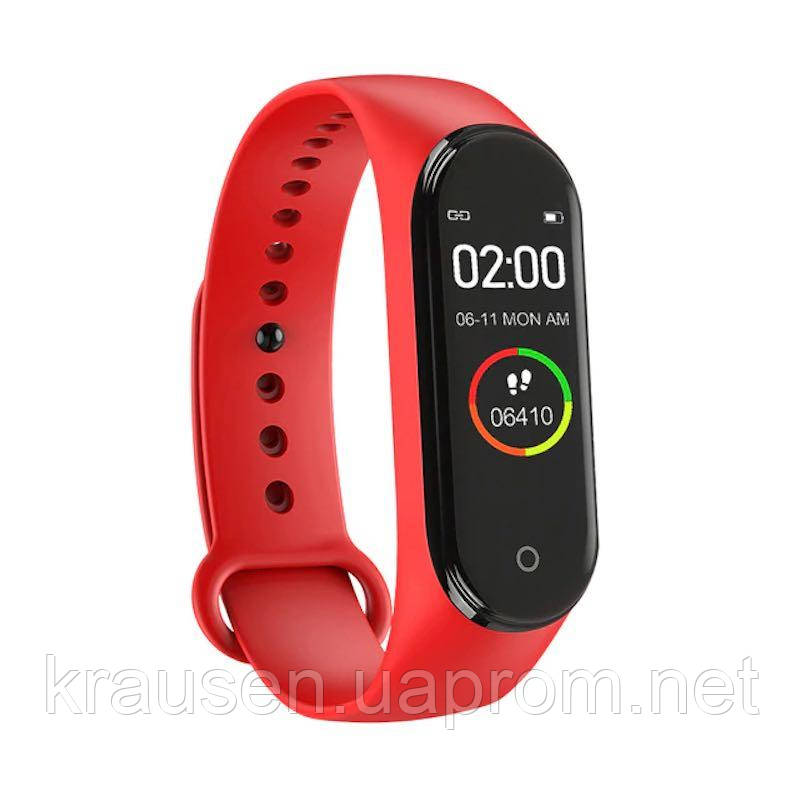 

Умный браслет Smart band M4 Красный (SBM4R)