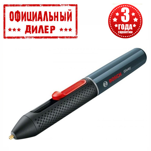 

Аккумуляторный клеевой пистолет Bosch Gluey Smokey Grey