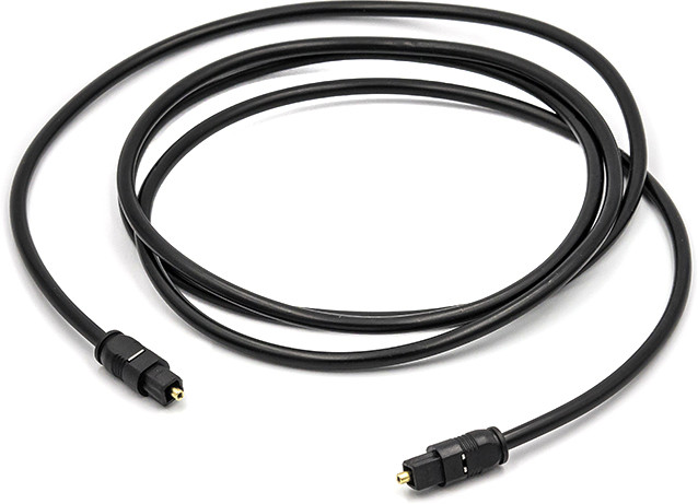  аудио кабель для звука PowerPlant Optical Toslink 1 м Black .
