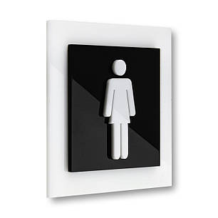 Табличка для туалету Ж, фото 2