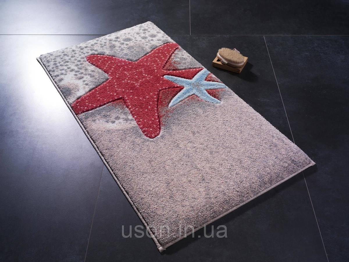 

Коврик для ванной Confetti Sea star mercan 80*140, Сиреневый