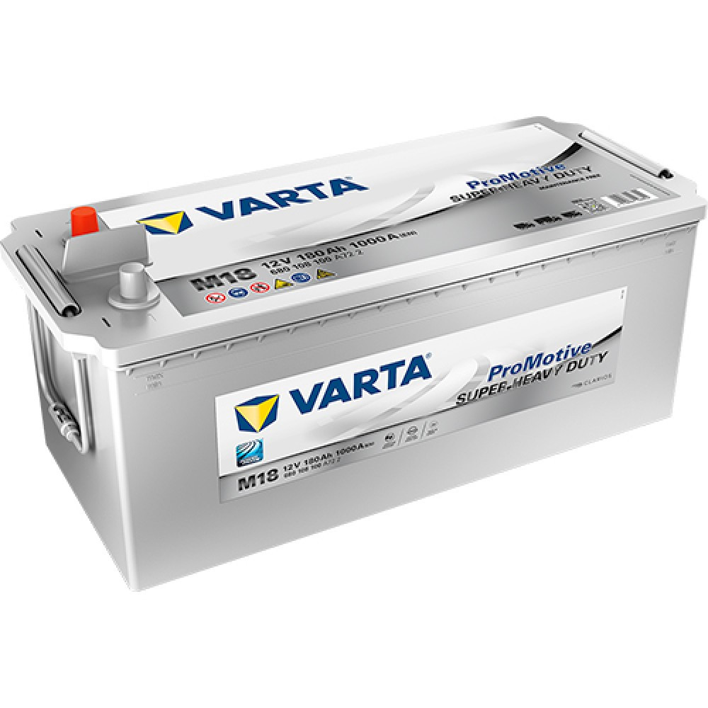 

Грузовой аккумулятор Varta 6СТ-180 M18 Silver ProMotive