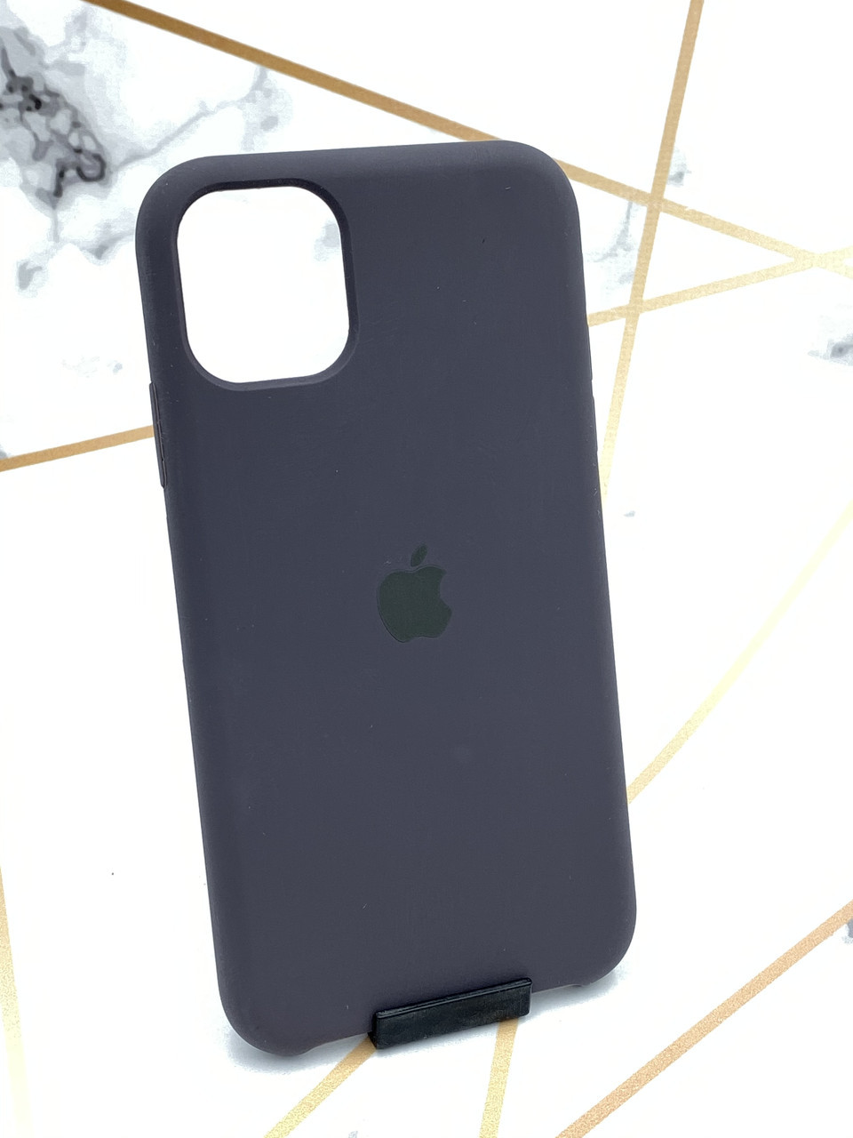 

Силиконовый чехол Apple Silicone Case для Apple iPhone 11 (6,1) Тёмно серый, Темно-серый