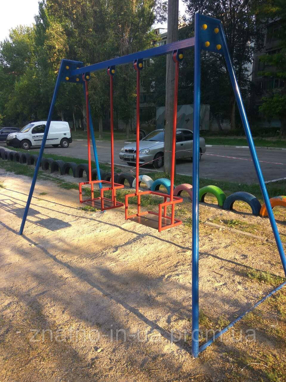 

Качели двойные на жесткой подвеске большие БК –723К