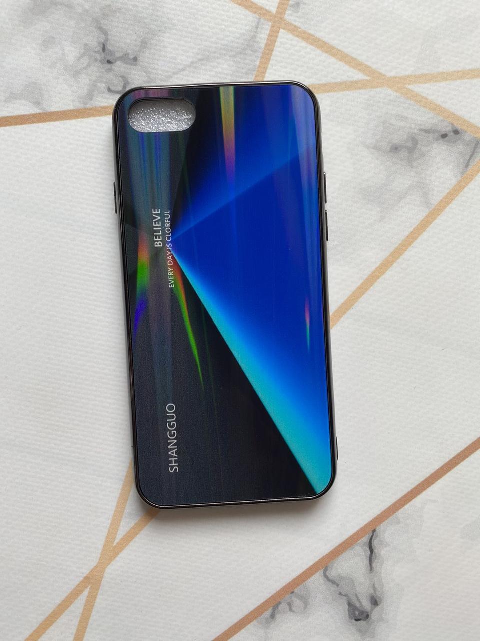 

Защитный глянцевый чехол Gradient для iPhone 7 / 8 Синий