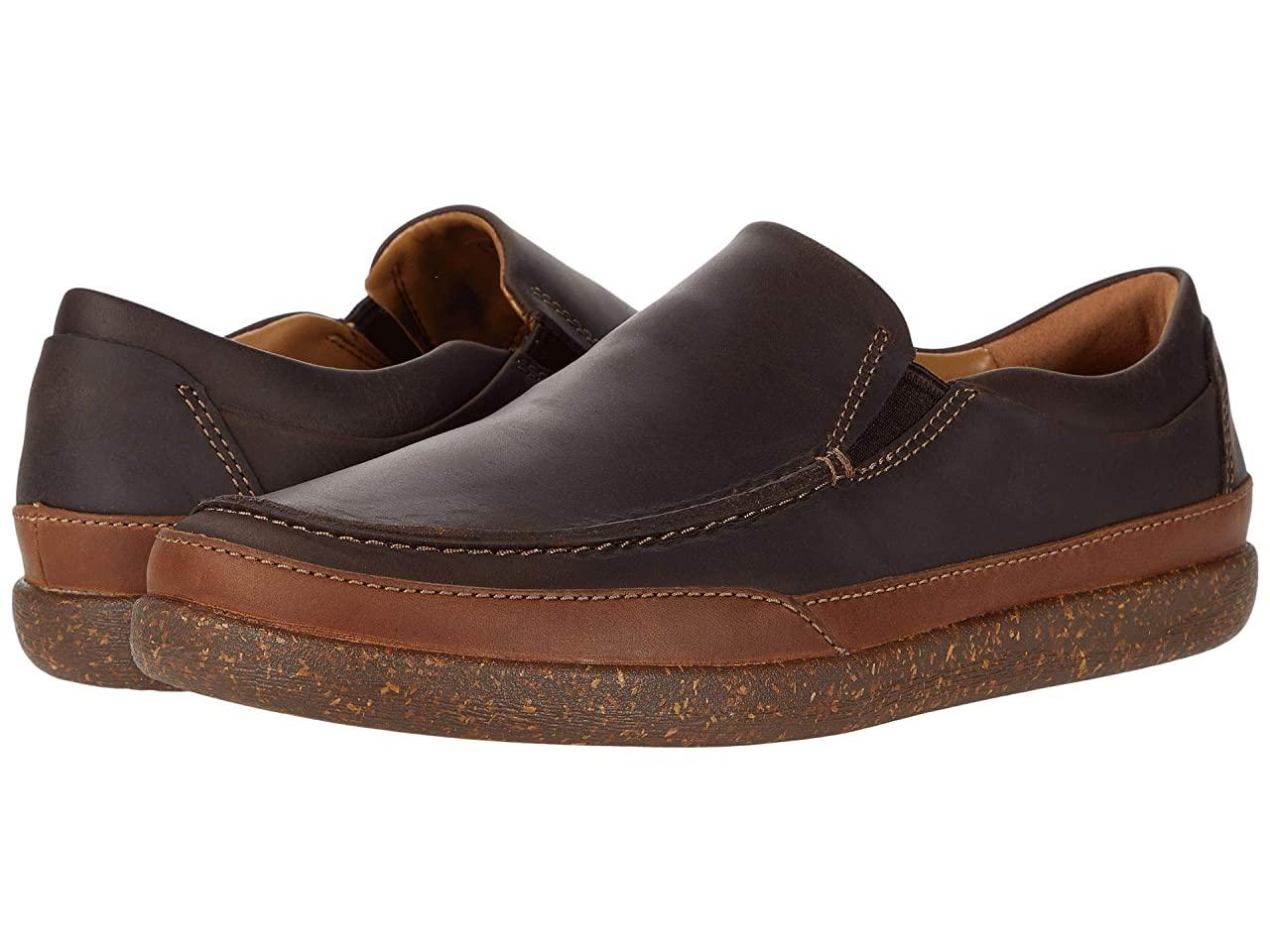 

Мокасины (Оригинал) Clarks Un Lisbon Twin Brown Oily Leather