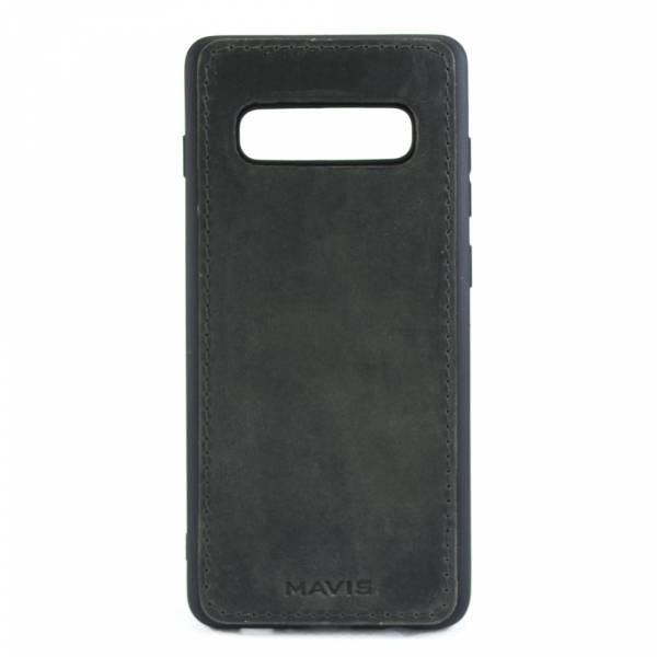 

Чехол-накладка Mavis Leather Case для Samsung Galaxy S10 Plus серый