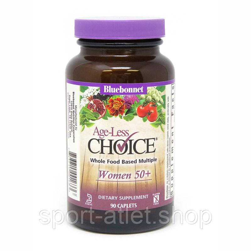 

Витамины и минералы Bluebonnet Age-Less Choice Women 50+, 90 каплет