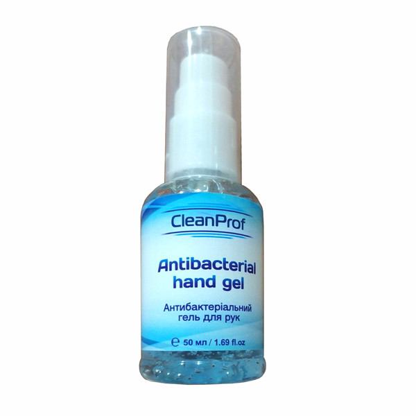 Антибактериальный гель для рук CleanProf 50 мл