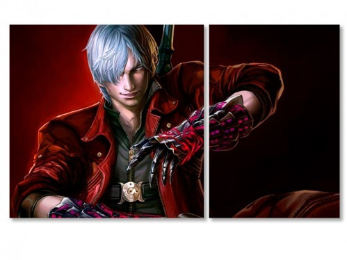 

Модульная картина IDEAPRINT Devil May Cry, Данте 60, 2, 100