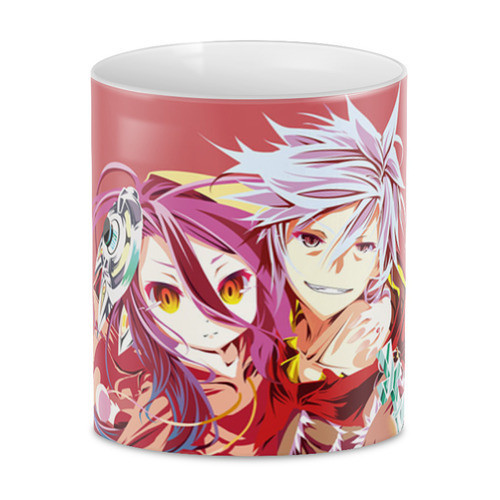 

Кружка Без игры жизни нет No Game No Life