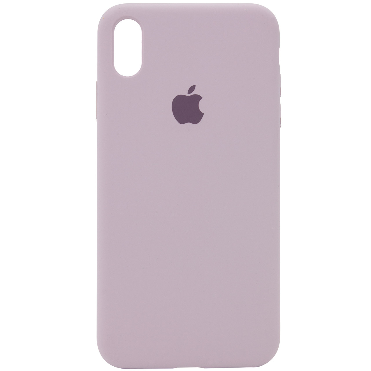 

Чехол Silicone Case Full Protective (AA) для Apple iPhone X (5.8") / XS (5.8, Серый / lavender